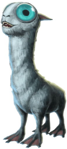 The adorable mooncalf from Wizards Unite