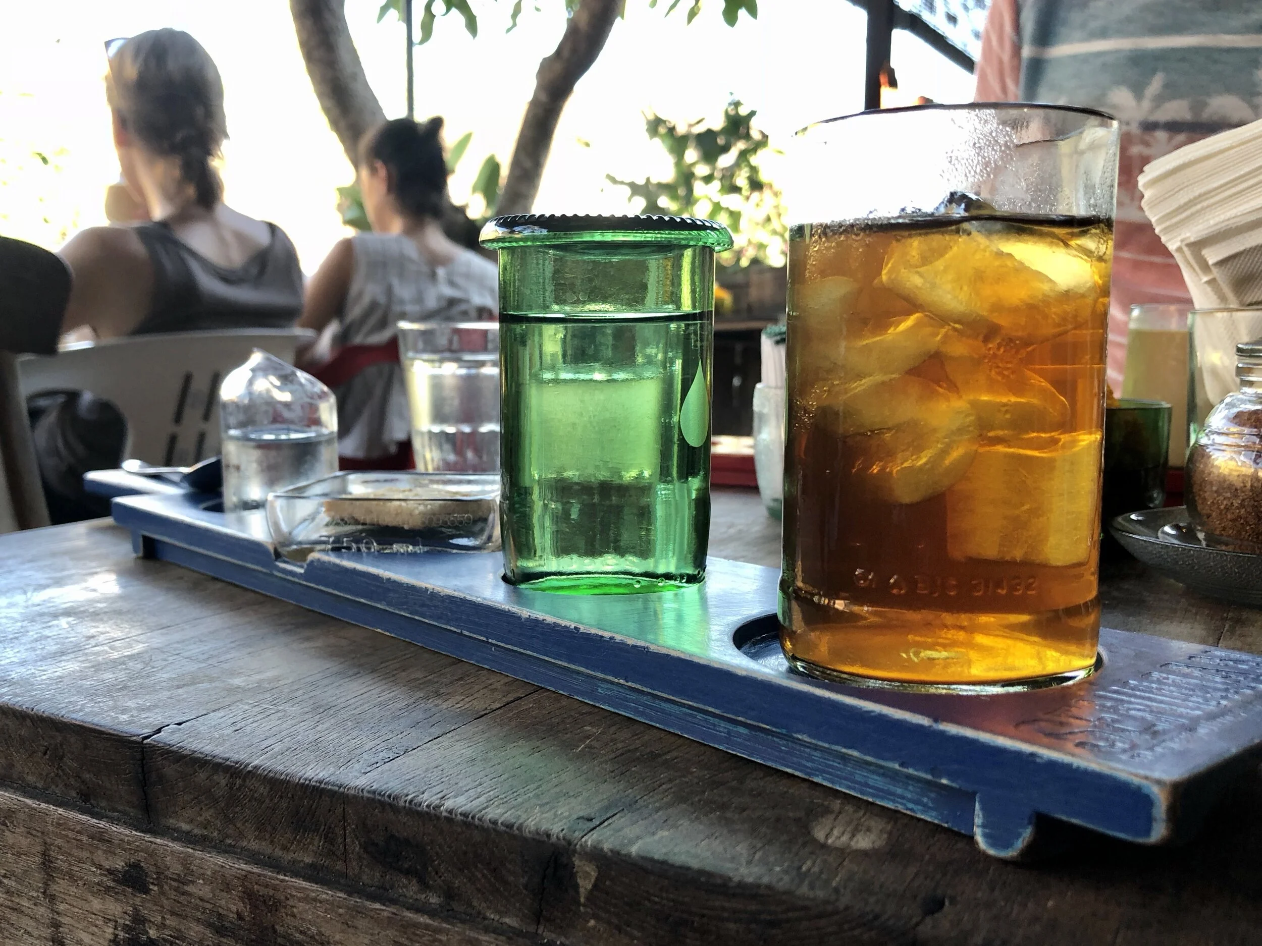 The cascara was a bit too much like a weak tea for Duke’s tastes.