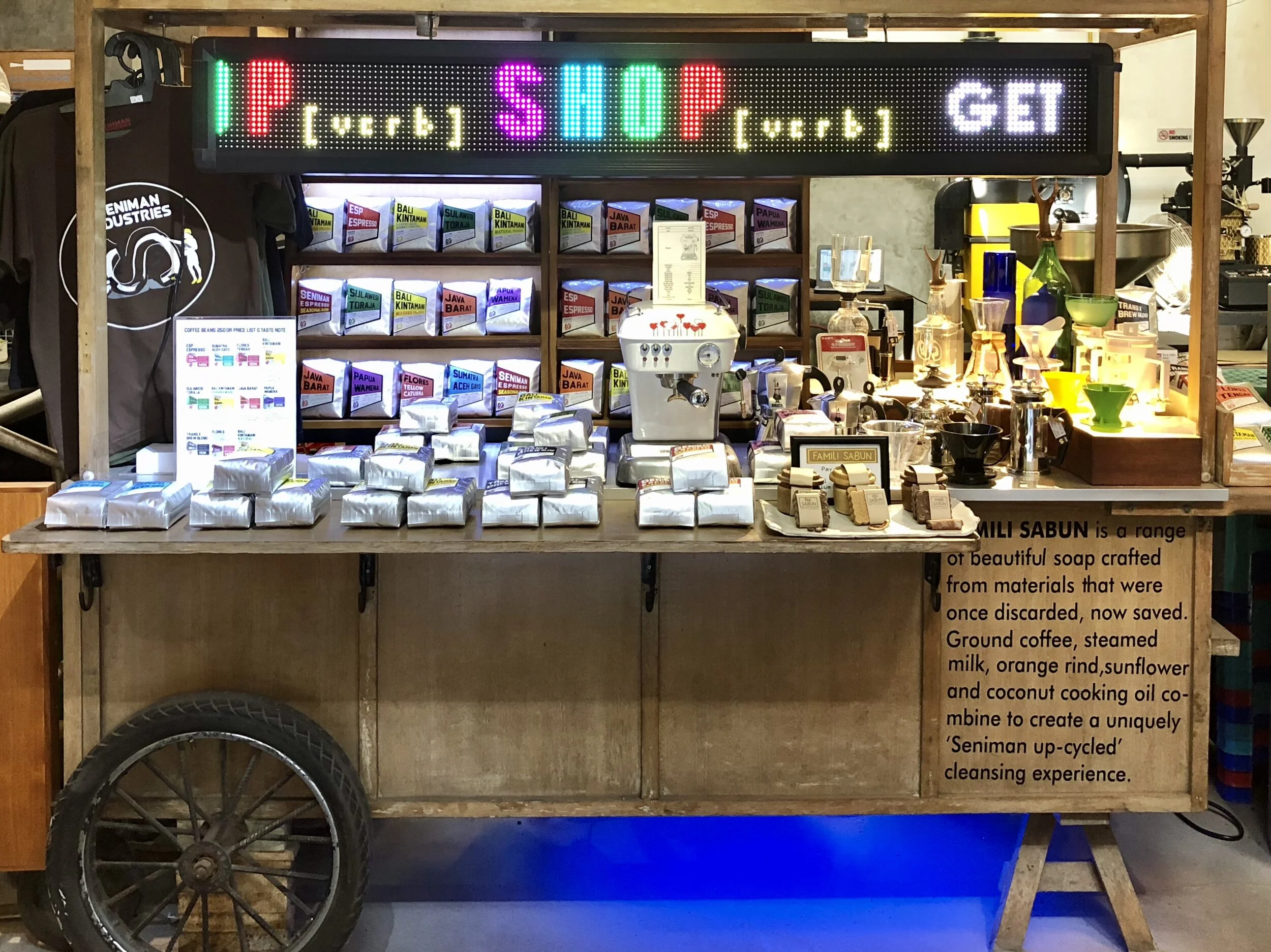 Cool beans! Learn all about the coffee you purchase, as Seniman is part of the new wave.