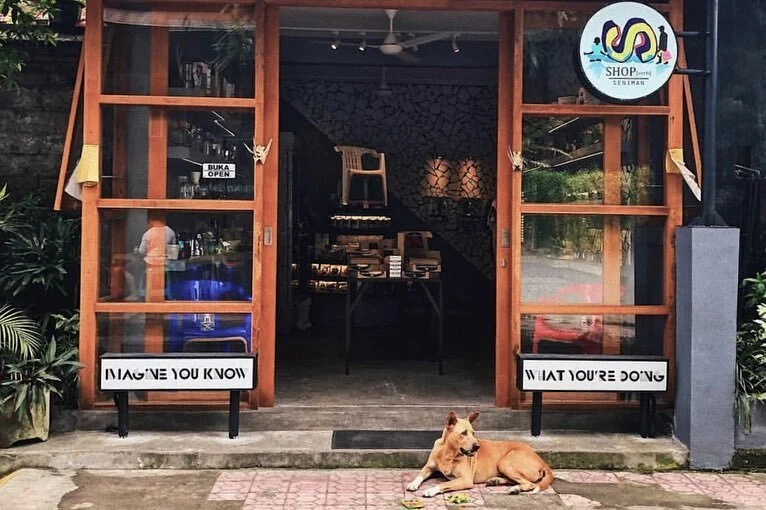 Dog-gone it, if you’re a coffee connoisseur, you can’t miss Seniman in Ubud, Bali.