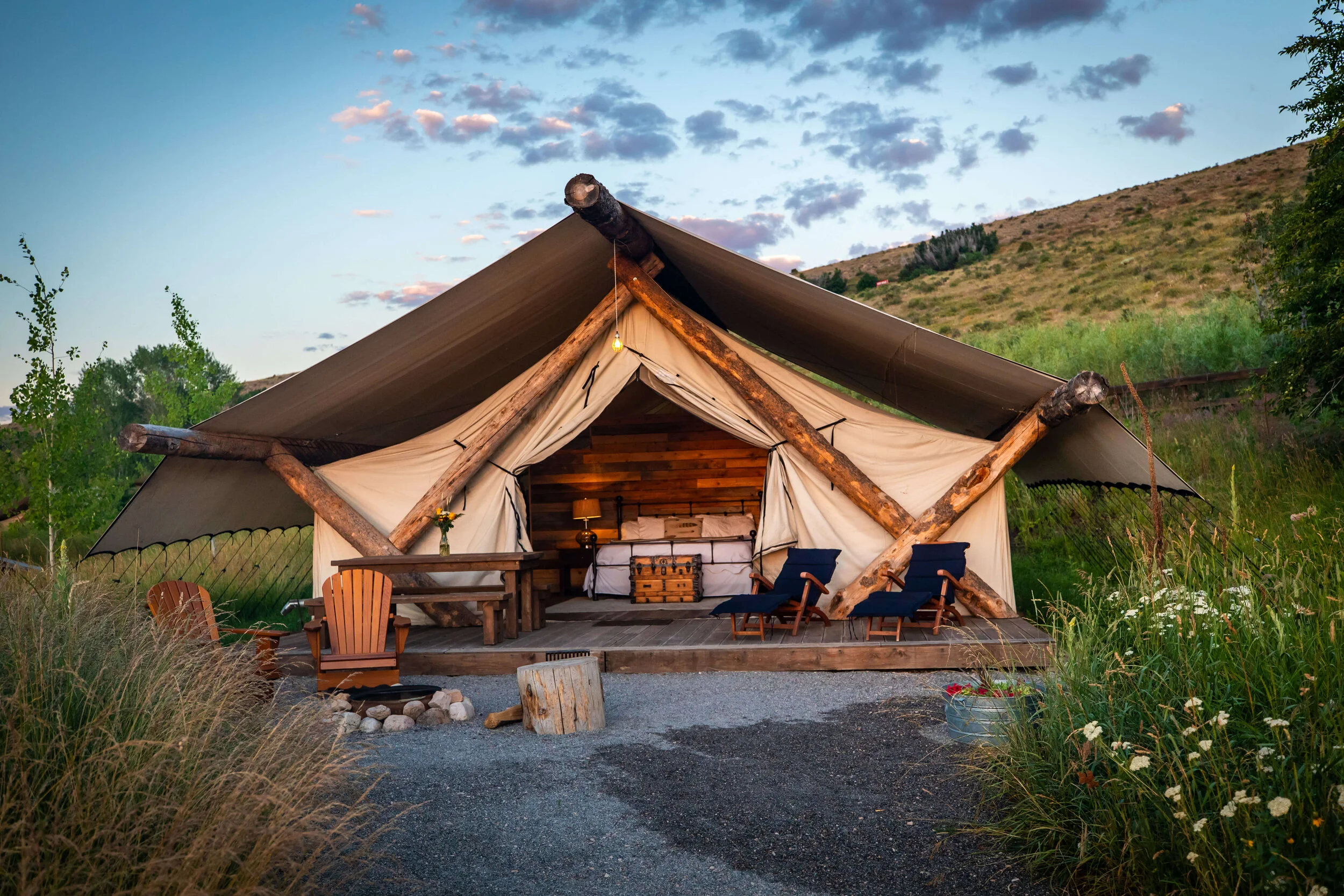 6 of the Best Glamping Spots in the U.S.
