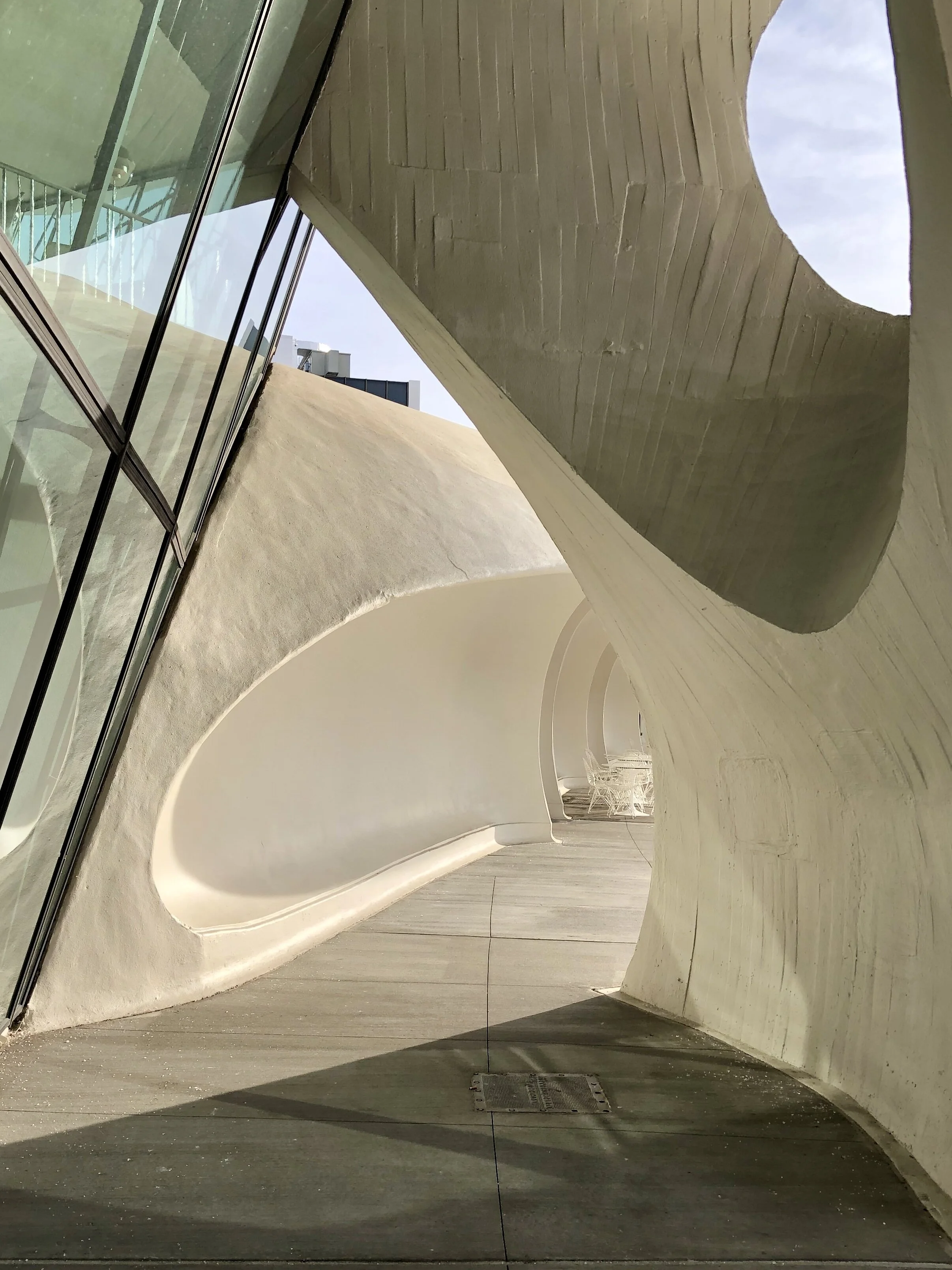 You can understand why critic Alan Colquhoun would say the interior feels like an Expressionist film set — but why does that have to be a bad thing?