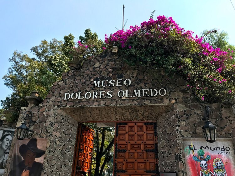 While you’re in this neck o’ the woods, visit the Museo Dolores Olmedo to see a large collection of Frida and Diego paintings on the grounds of an amazing estate.