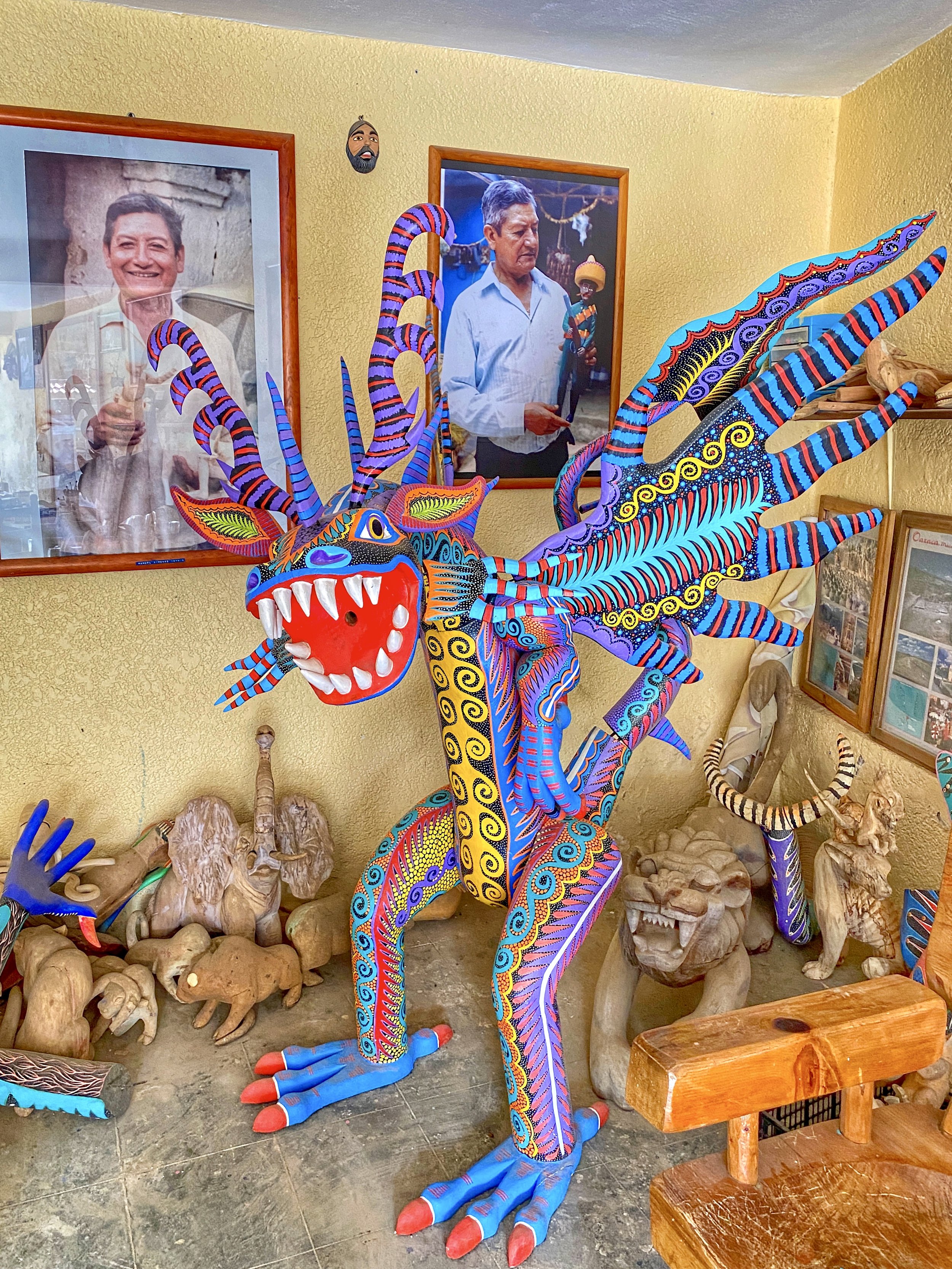 Woodcarvers of Oaxaca Carve Out Their Niche