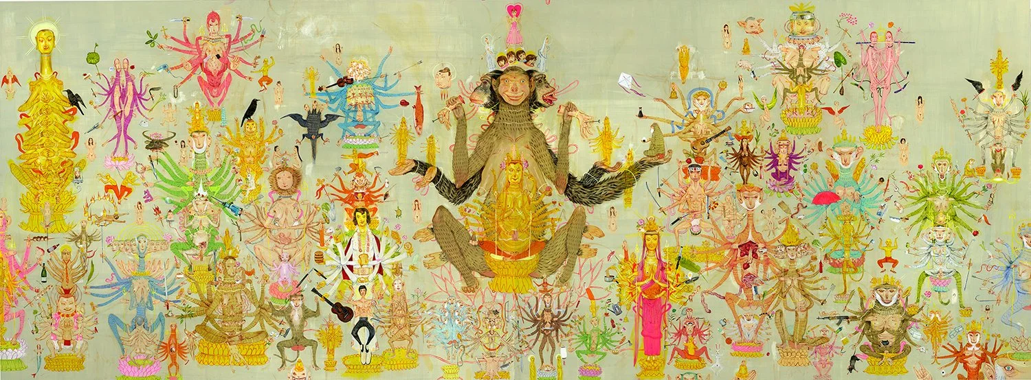 Crazy, Cartoonish, Controversial: The Art of Mu Pan