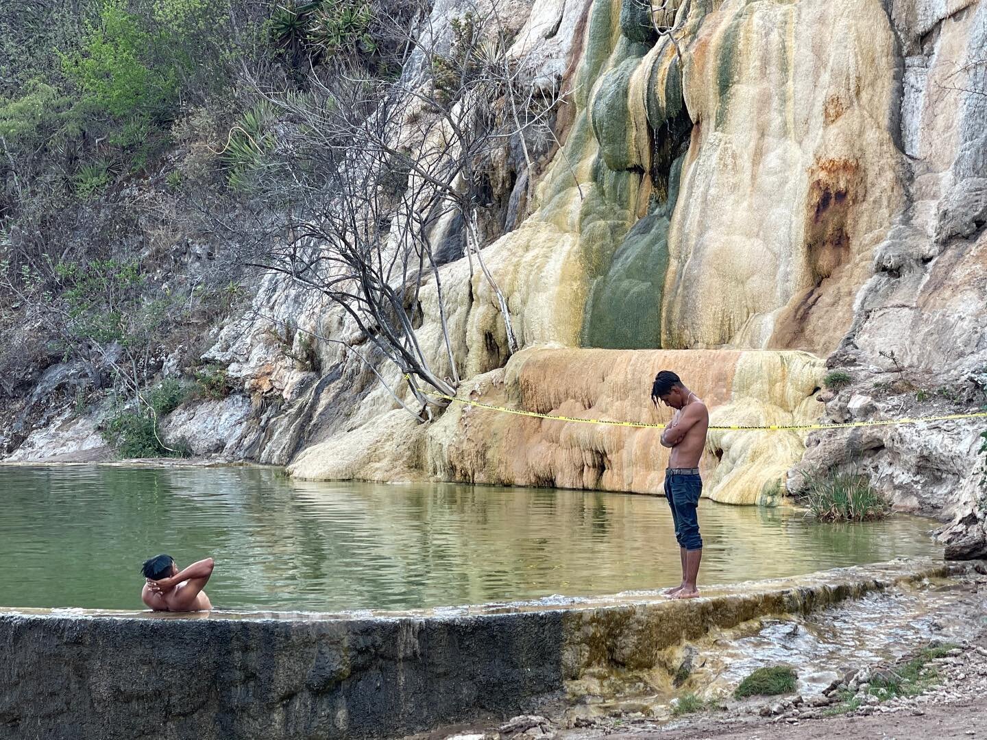 I was initially reluctant about visiting Hierve el Agua, the calcified waterfalls and spring-fed mineral water pools outside of the city of Oaxaca de Ju&aacute;rez. The popular geologic wonder is located in the town of San Isidro Roagu&iacute;a, in t