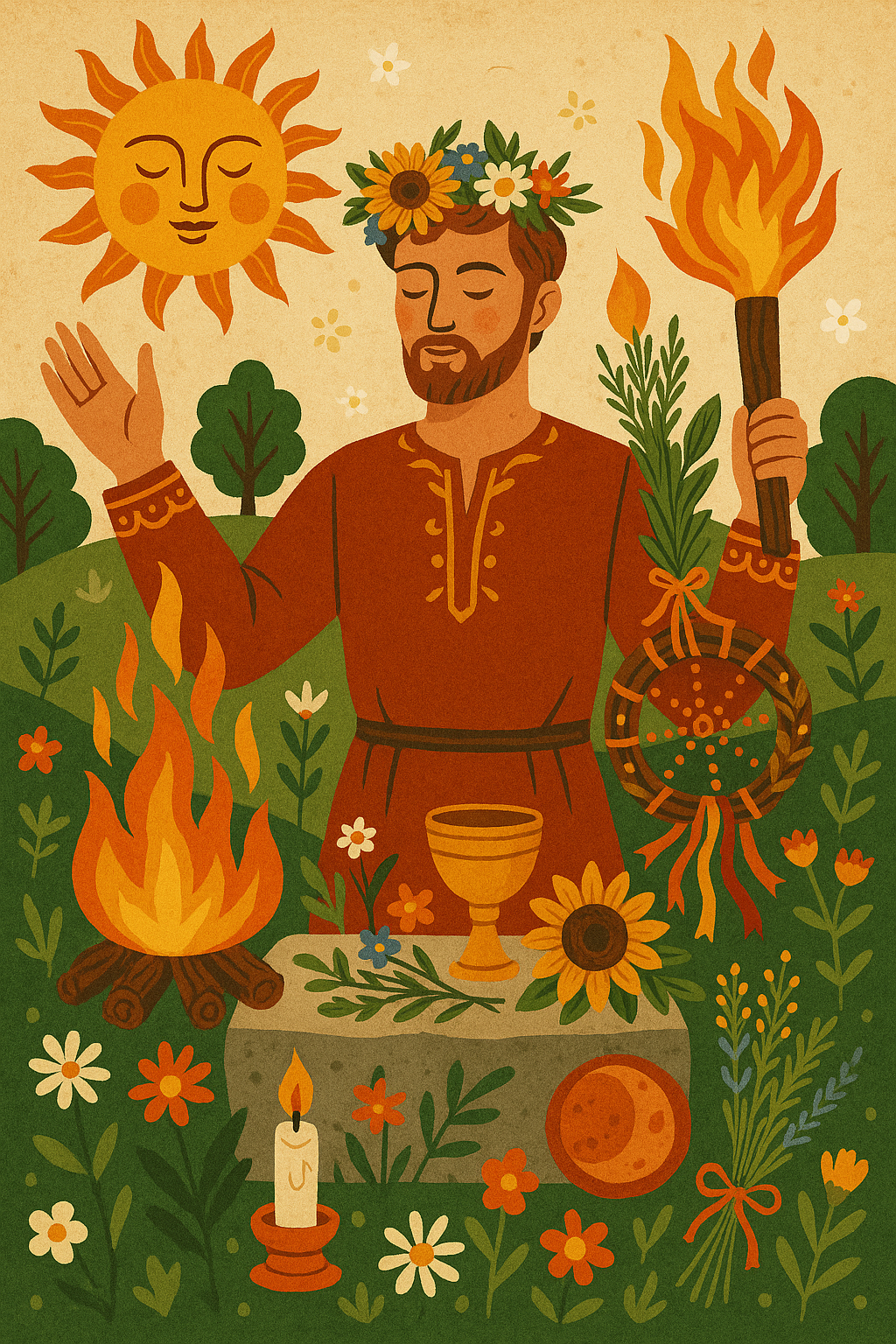 How to Celebrate Litha: A Wiccan Ritual, Traditions and the Magic of the Summer Solstice