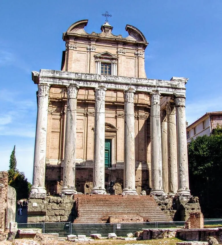 Temple of Antoninus and Faustina in the Roman Forum