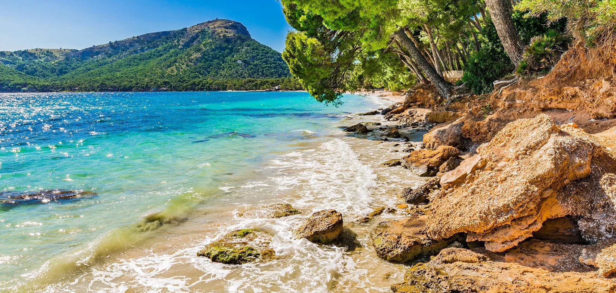Cap de Formentor Beach on Mallorca