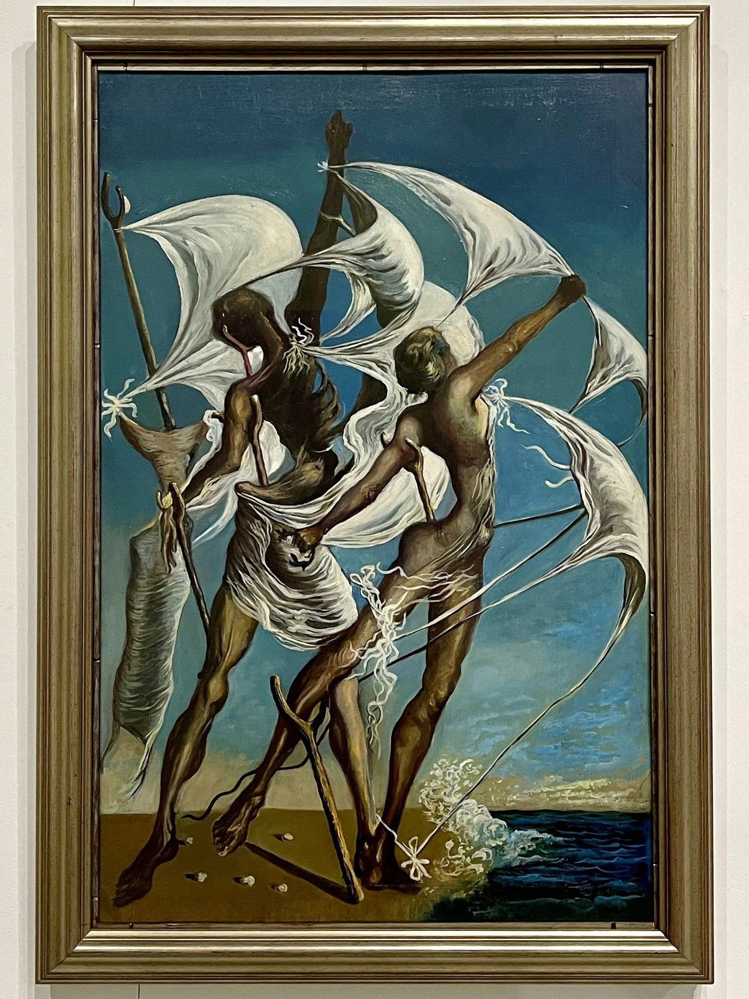 Mujeres Vela (Sail Women) by Antonio Rodríguez Luna, 1945