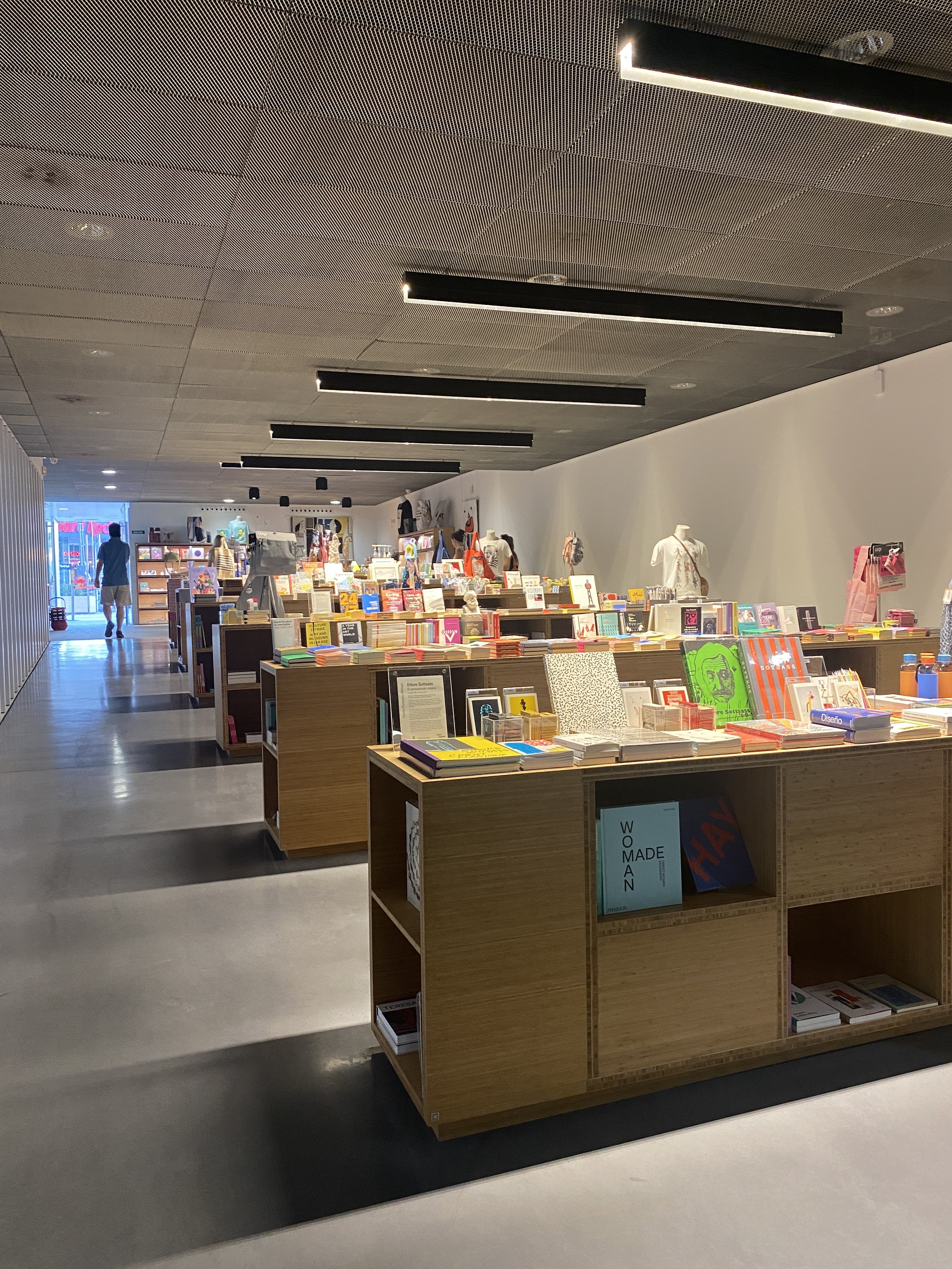 Gift shop at the Centre Pompidou Malaga