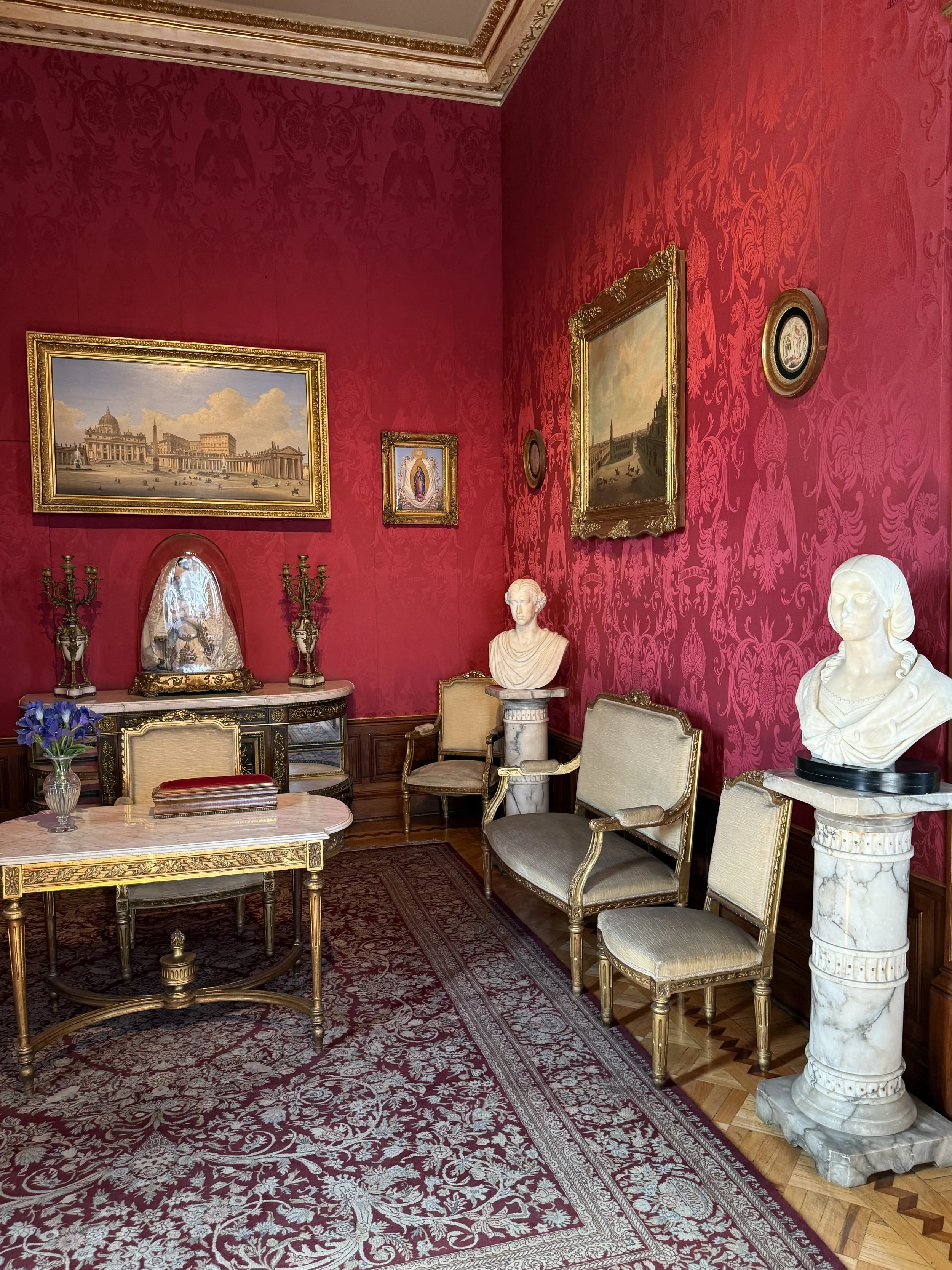 Sala de Estar Carlota (Charlotte’s Sitting Room) at Chapultepec Castle