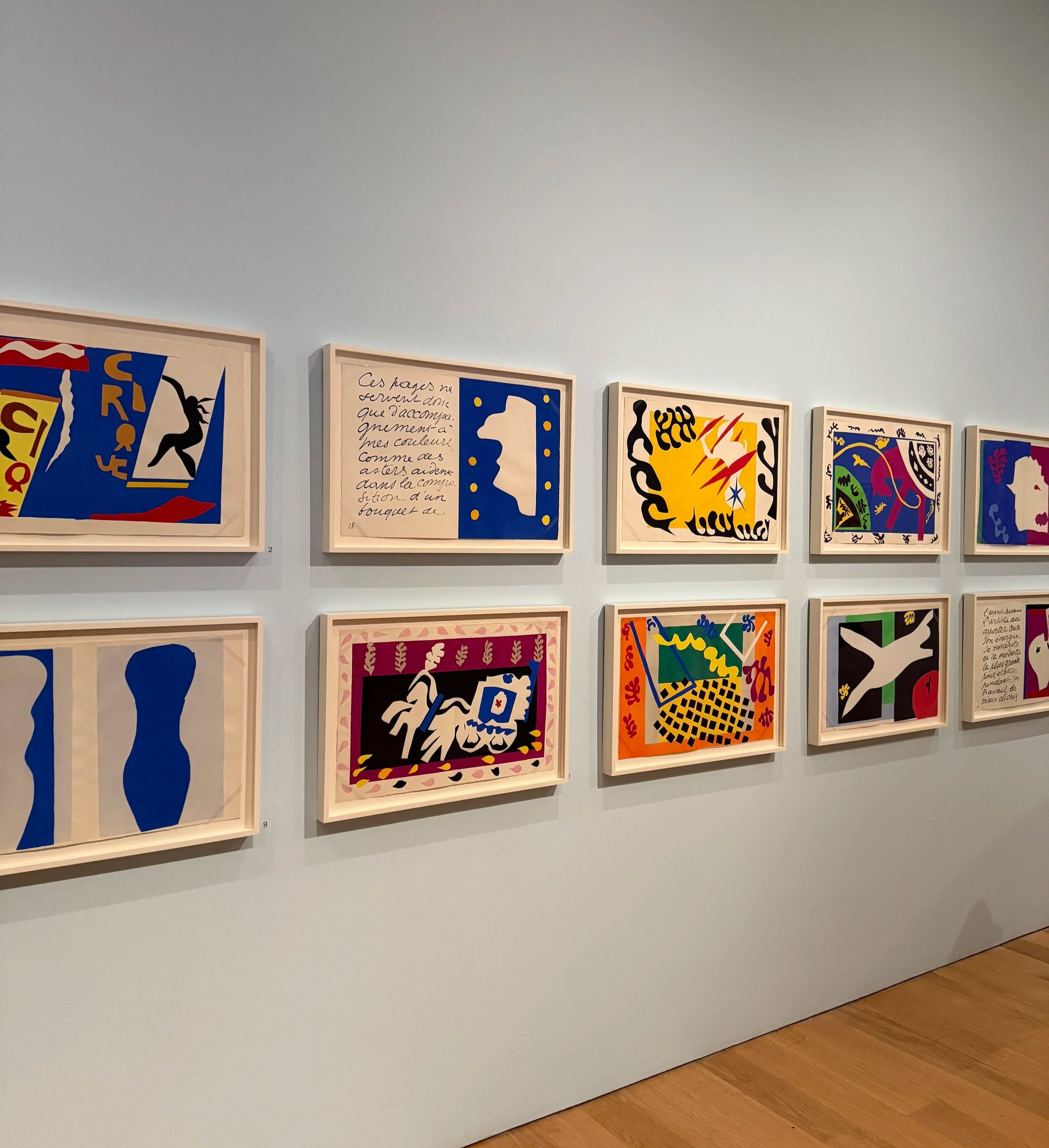 Matisse's Jazz on display at the Art Institute of Chicago