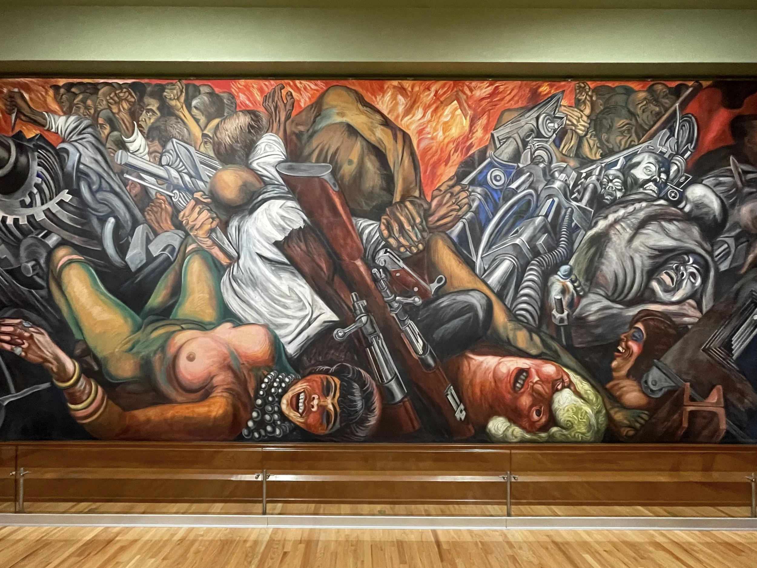Katharsis mural by Orozco