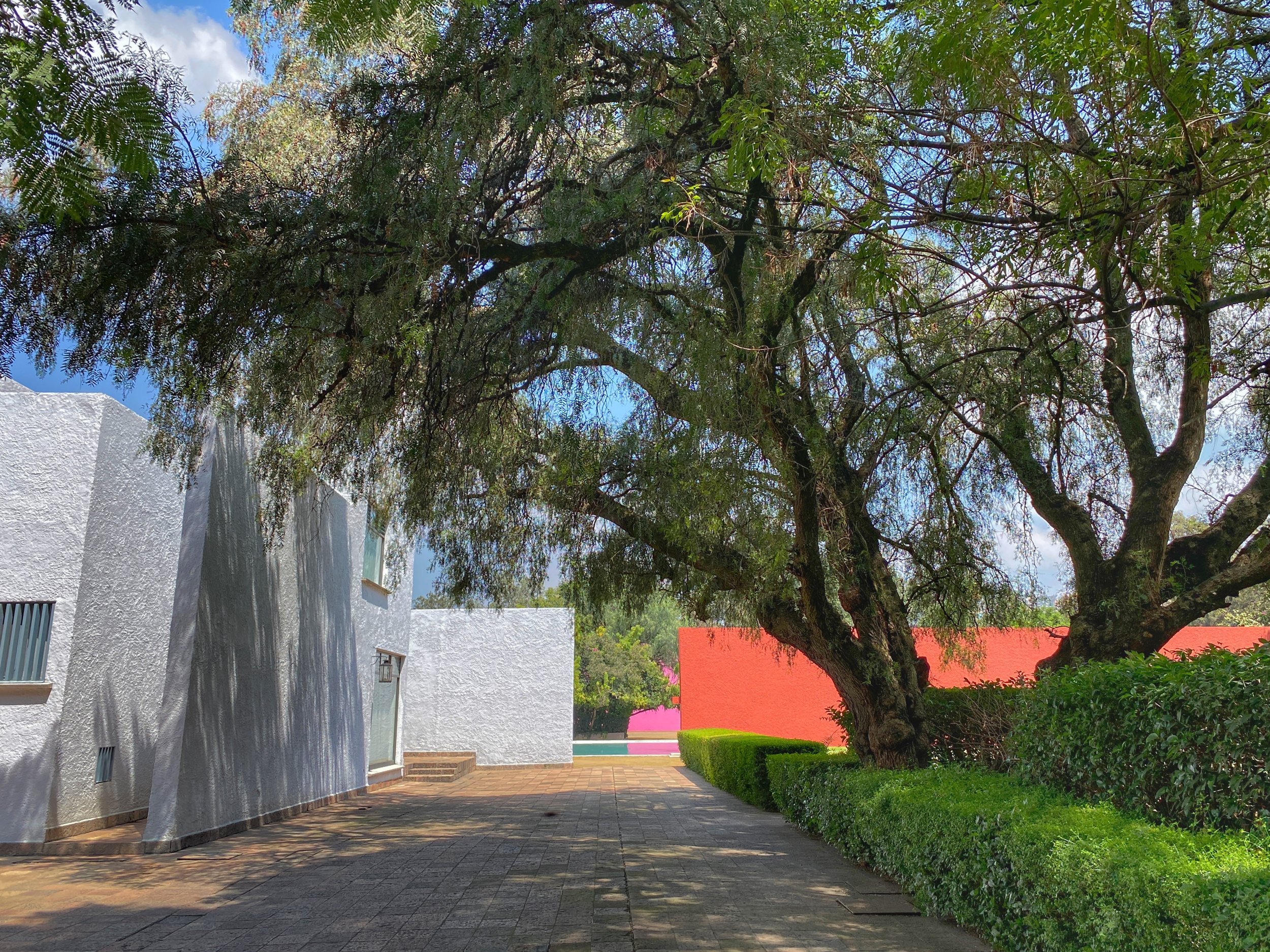 The opening that reveals the courtyard of Cuadra San Cristobal