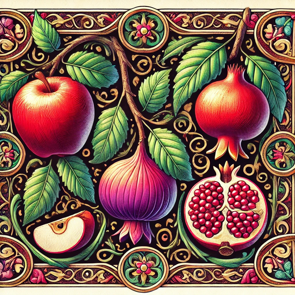 The fruit of the Tree of Knowledge: apple or pomegranate?