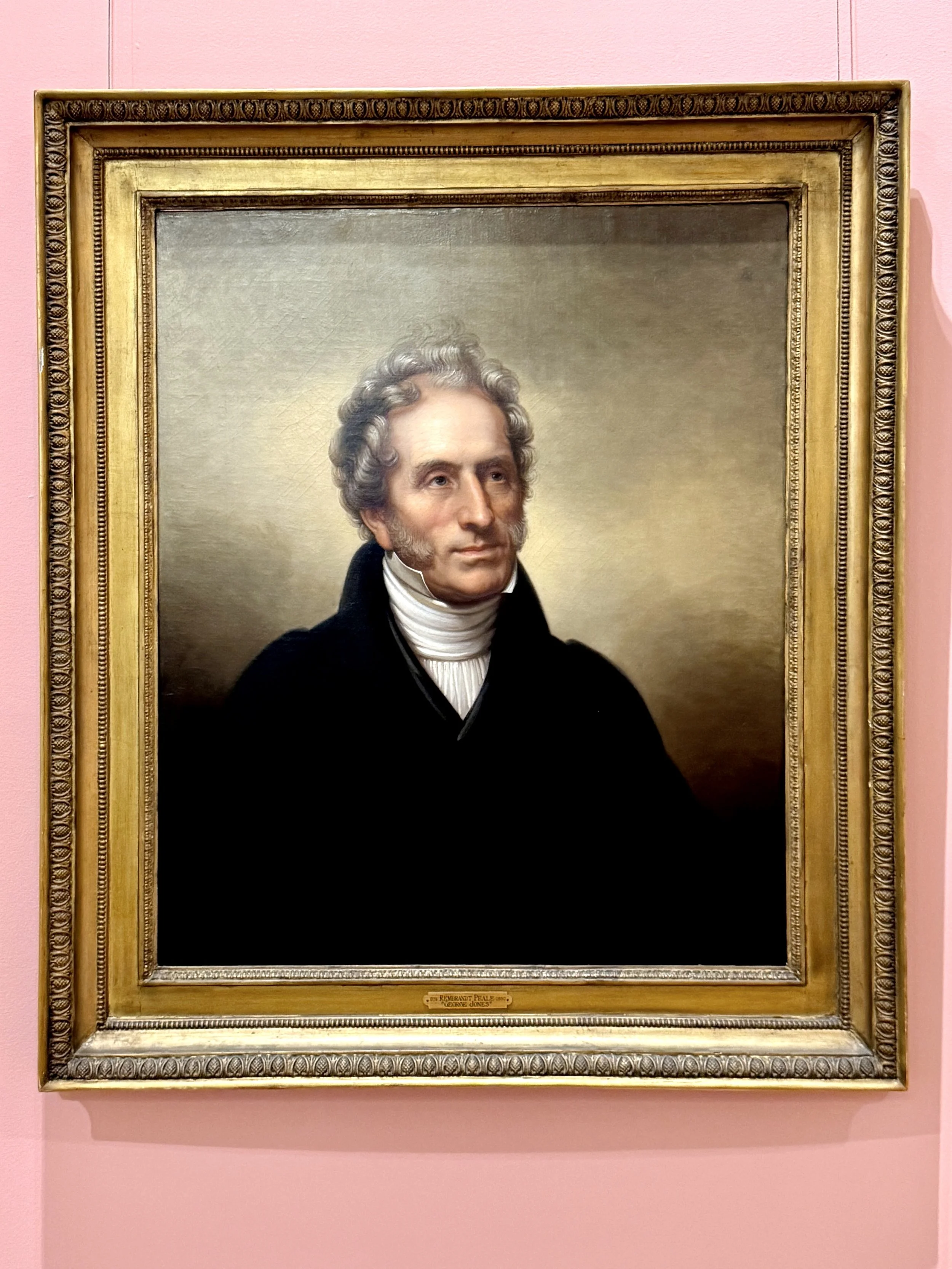 Portrait of Dr. George Jones by Rembrandt Peale, 1834