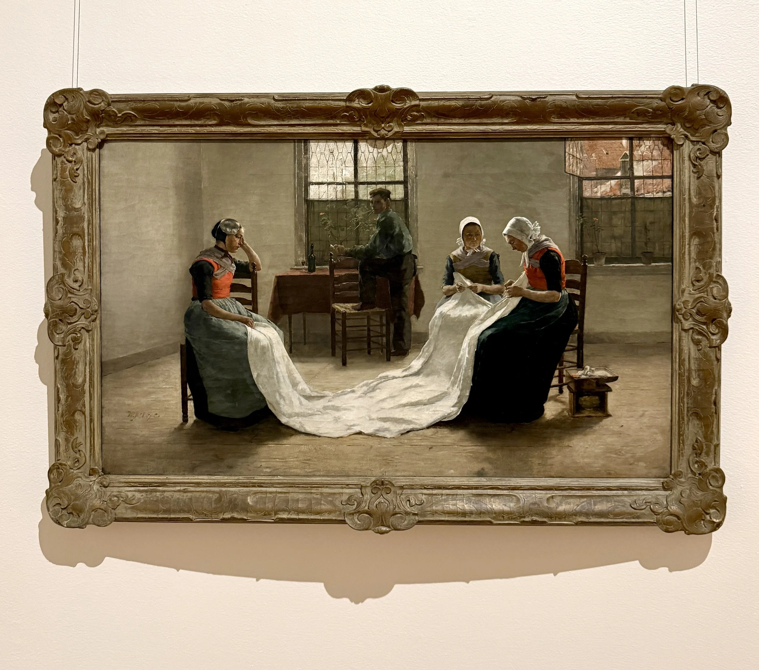 The Lacemakers by Walter MacEwen, 1900