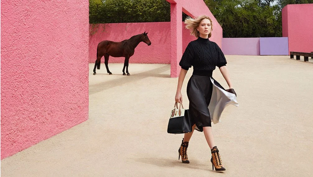 2016 Louis Vuitton fashion shoot at Cuadra San Cristobal