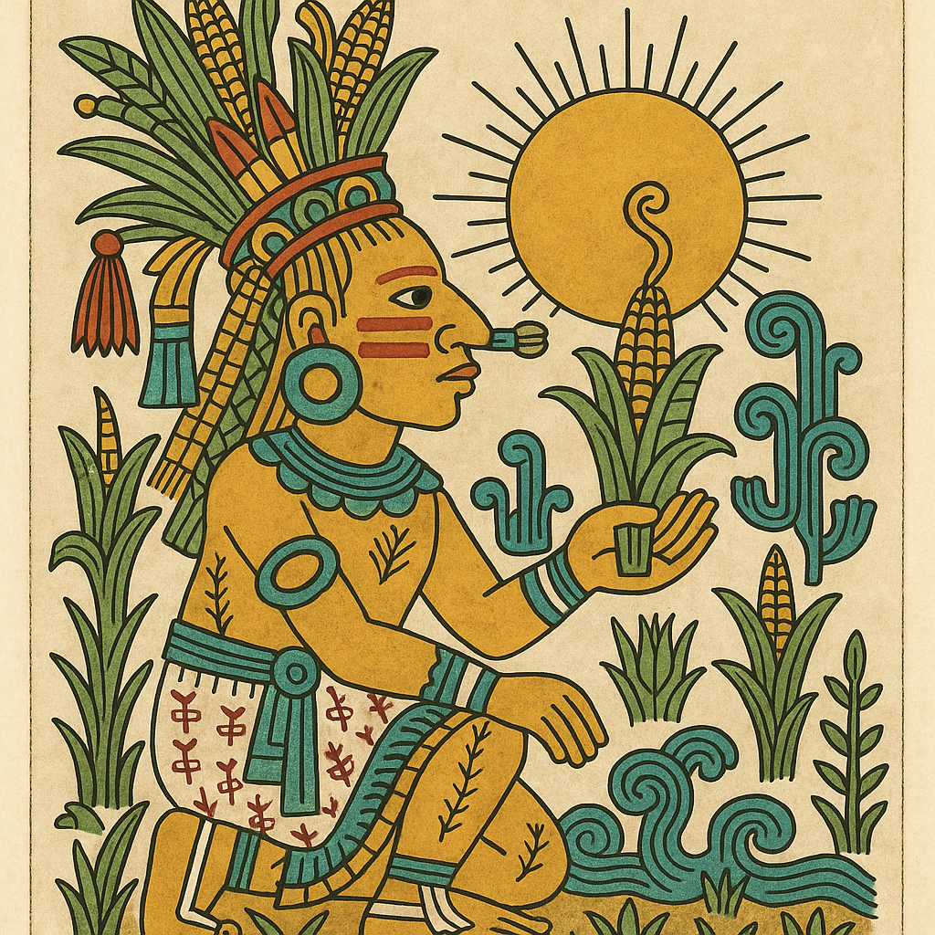 Aztec Gods Art