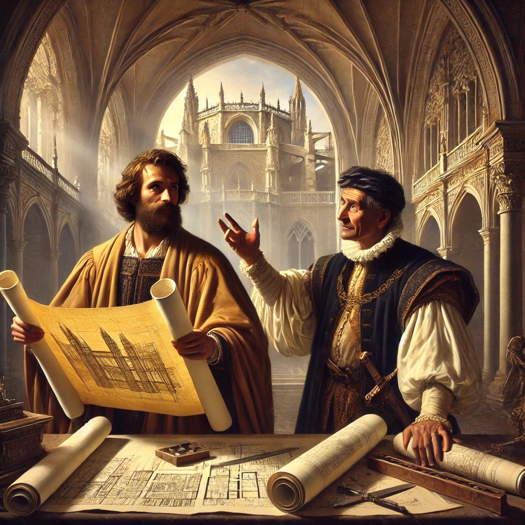 Charles Galter and Alonso Martínez design Seville Cathedral
