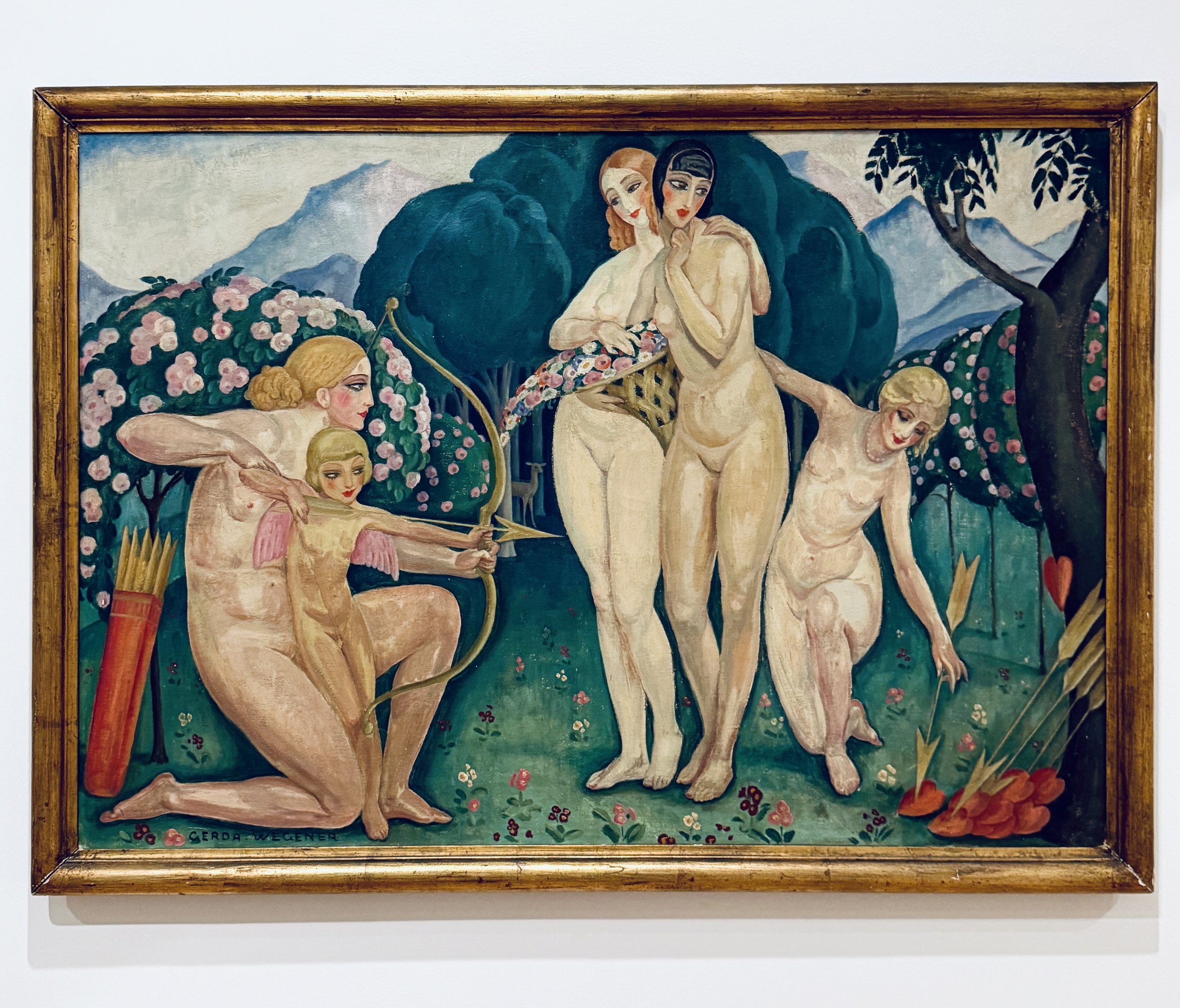 Venus and Amor by Gerda Wegener