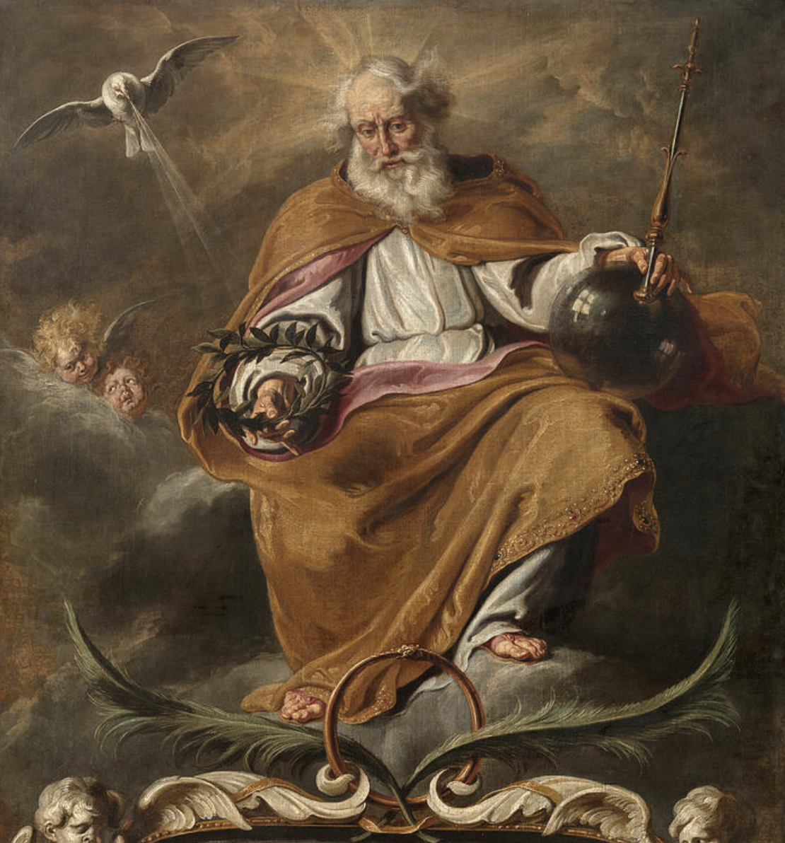 God the Father, a painting by Jacob Herreyn