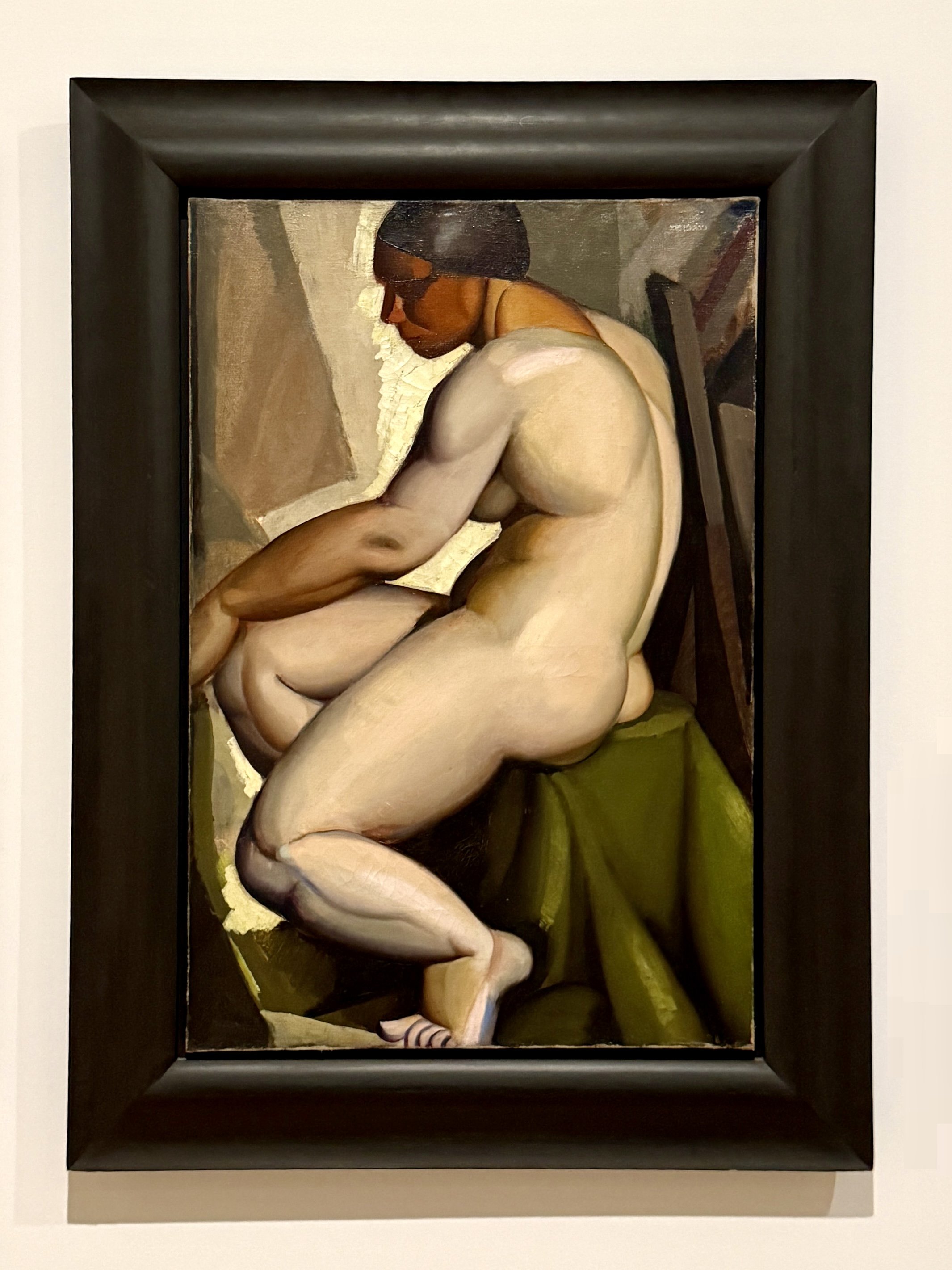Nu Assis de Profil (Seated Nude in Profile) by Tamara de Lempicka
