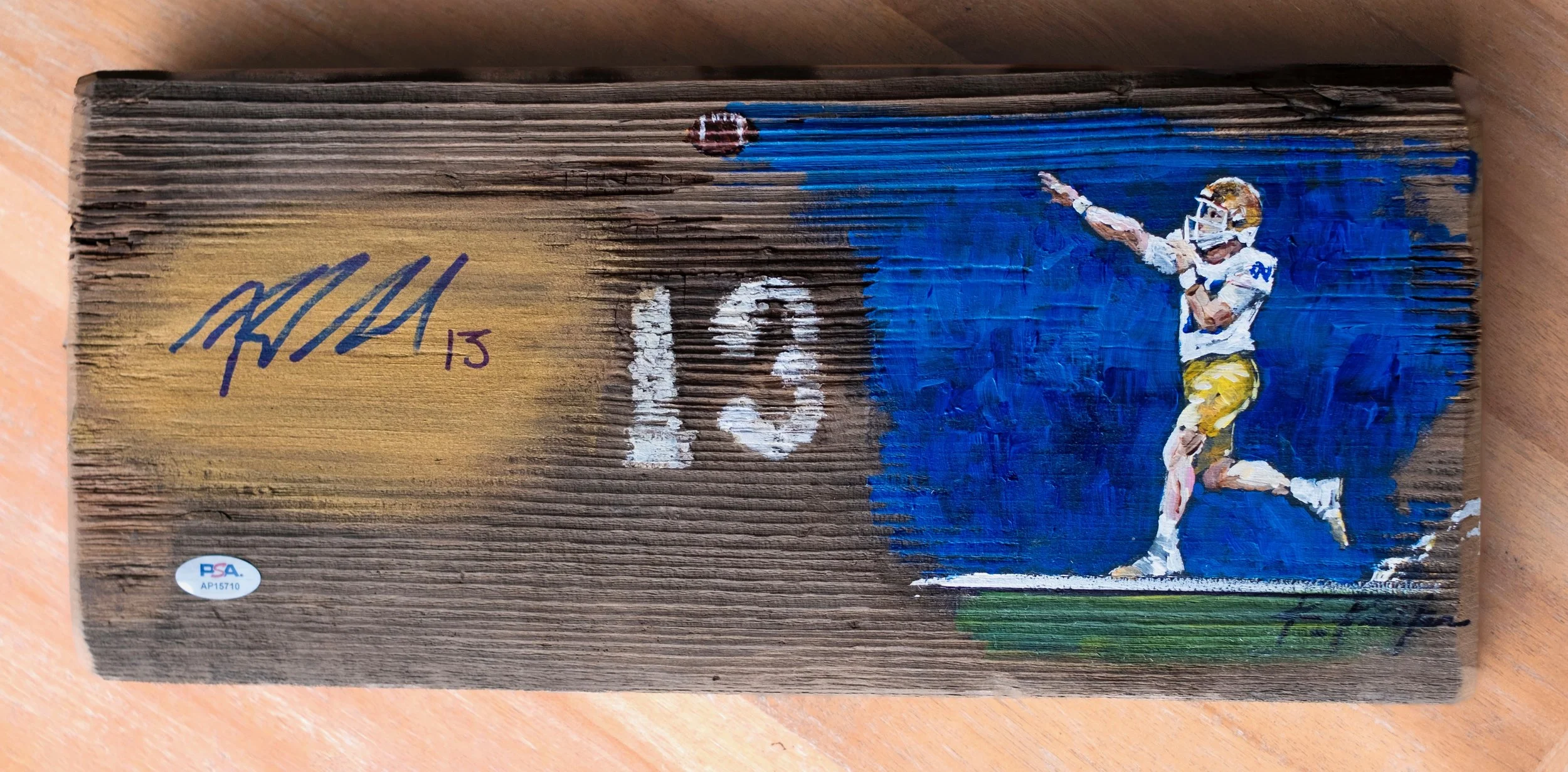 Forward Pass #13 Riley Leonard signed.jpeg