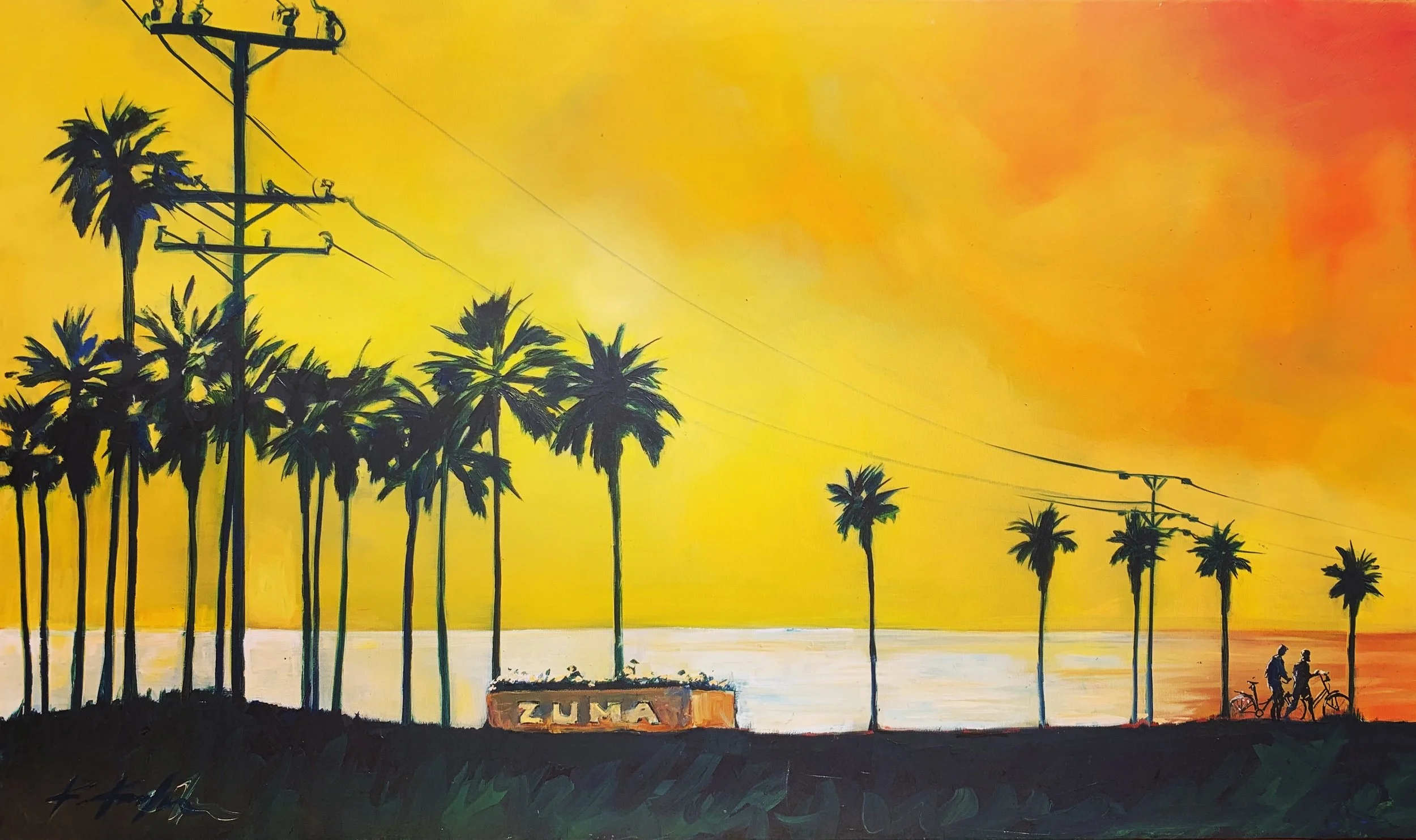 KathleenKeifer_ ElectricPalmsAt Zuma_18x36.JPG