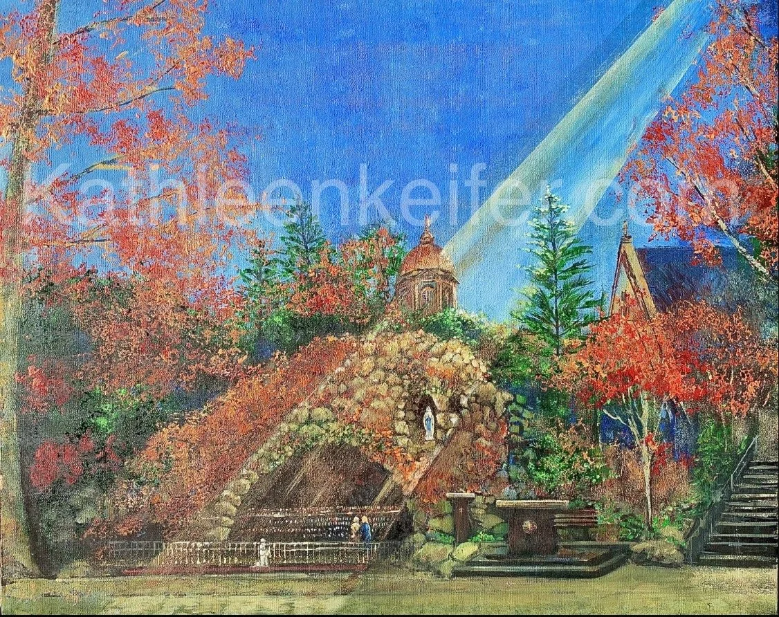 Golden Sunbeam at the Grotto LE 100 17 x13.5