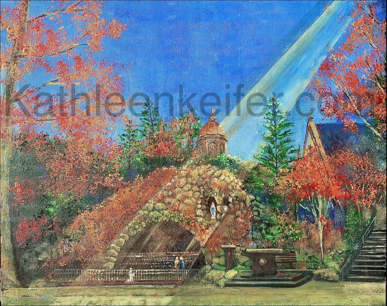 Golden Sunbeam at the Grotto 24x30 LE 100 WM.jpeg