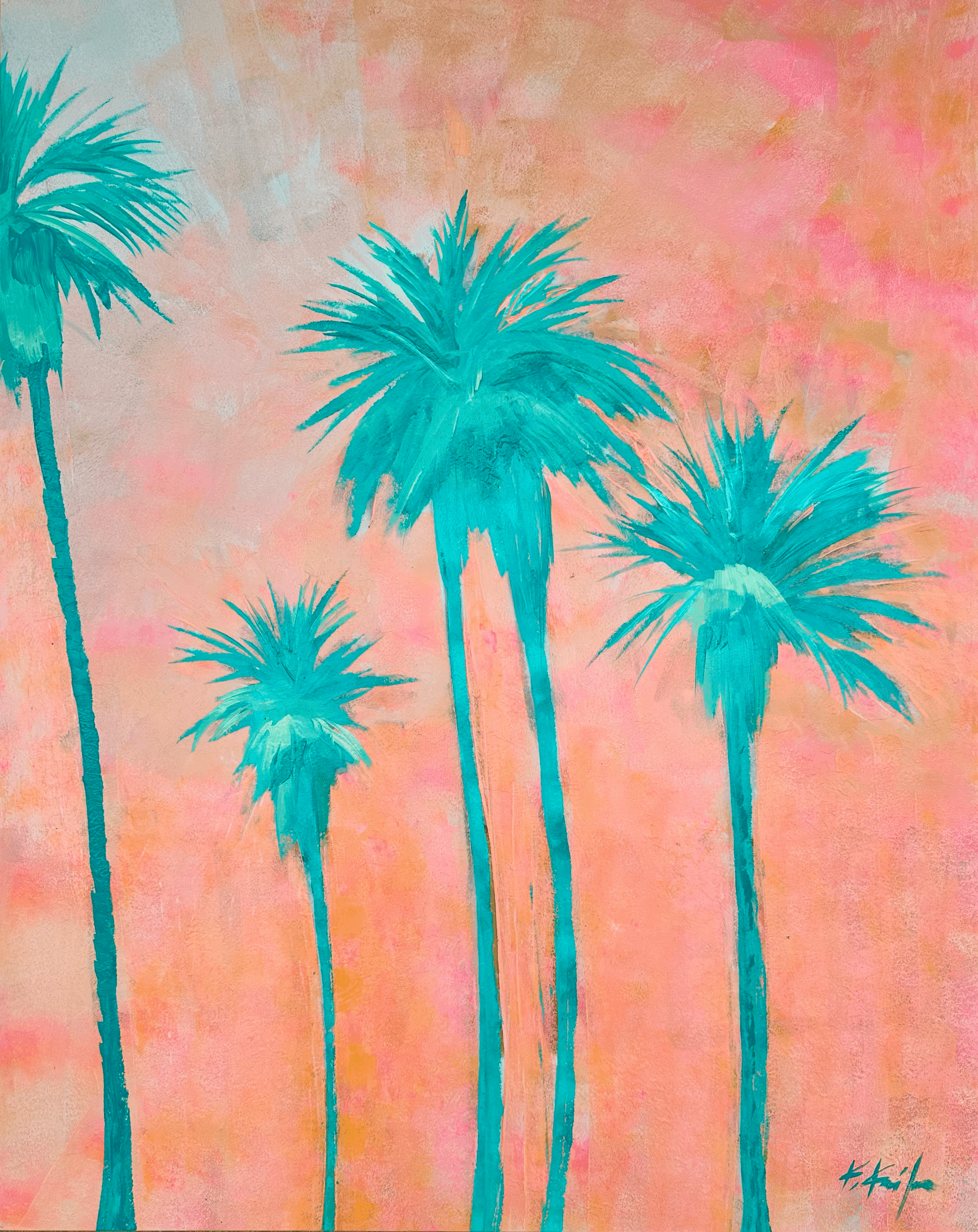 In the Pink Palms
