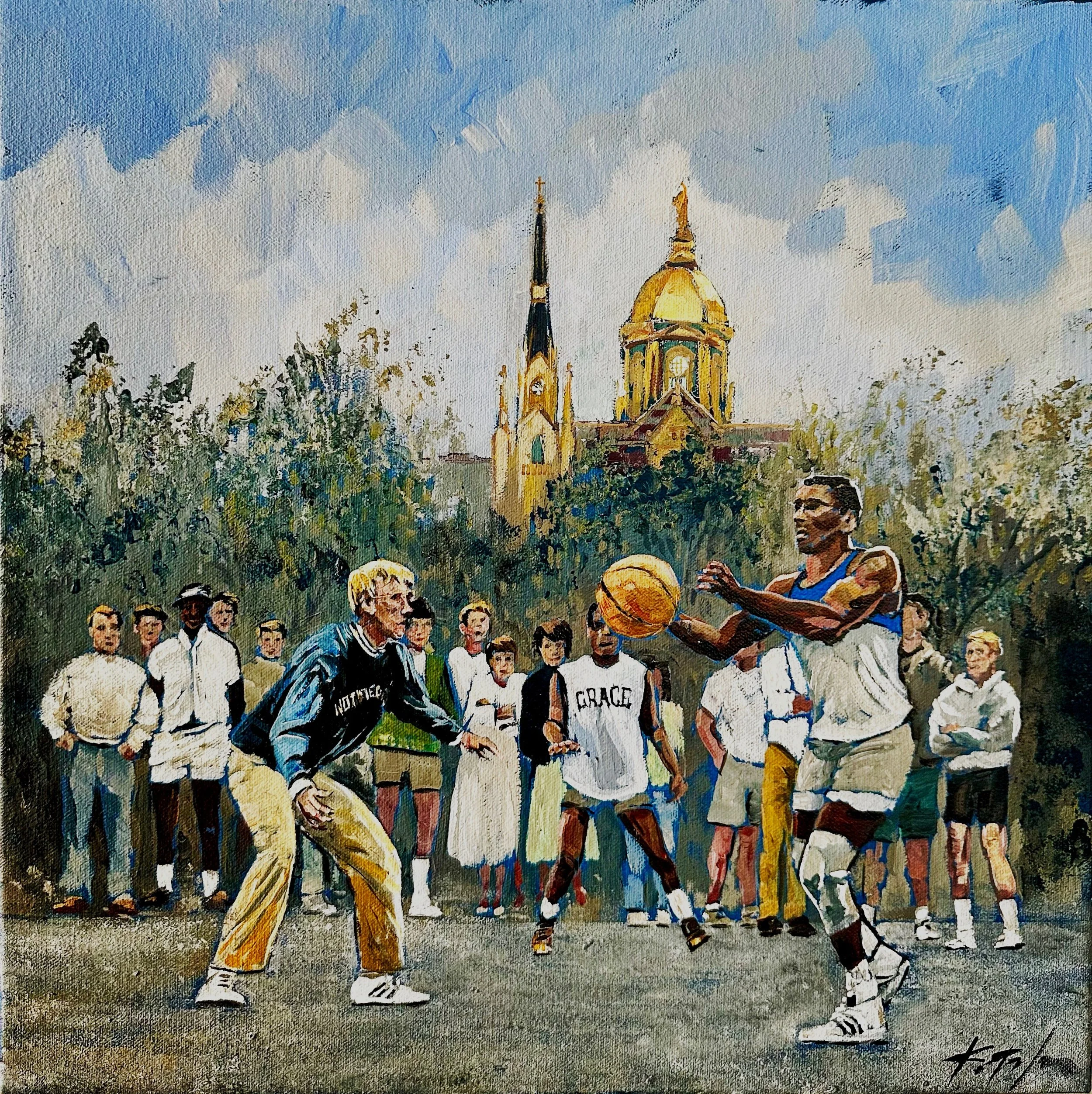 Bookstore Basketball with Tim Brown and Lou Holtz LE 100...jpeg