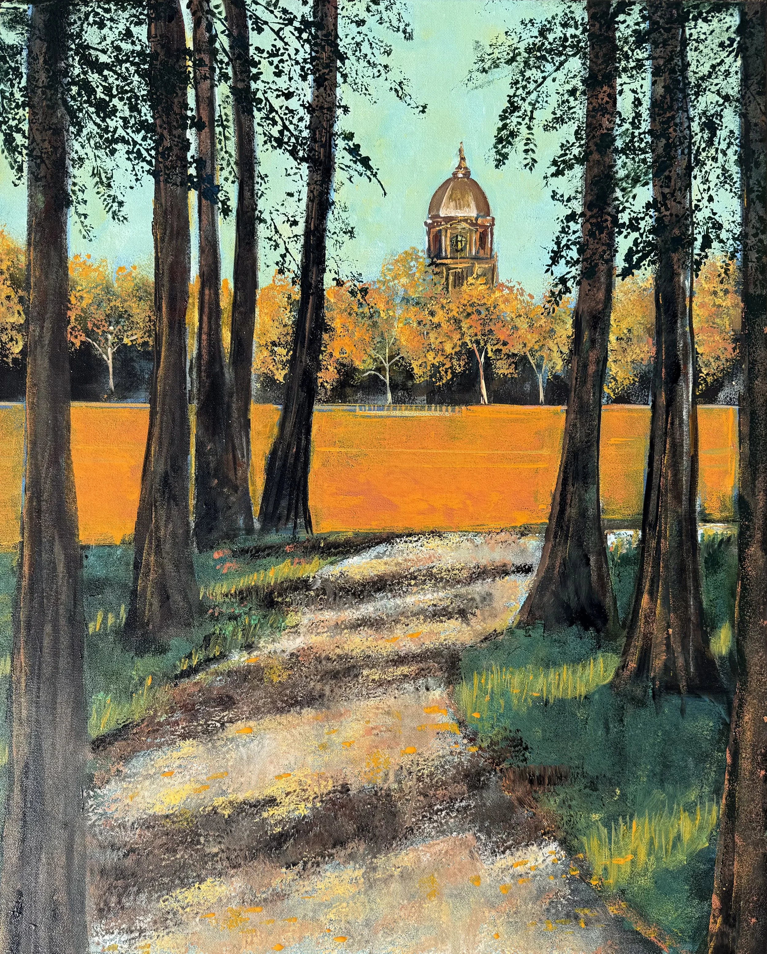 Autumn Gold Lake 24x30 2600 ...jpeg