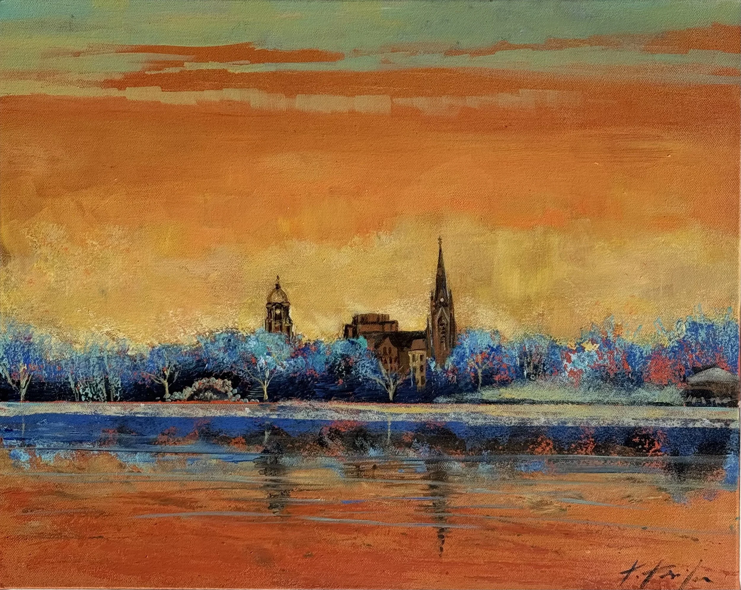 Golden Memories at the Lake 16x20  2026.jpeg