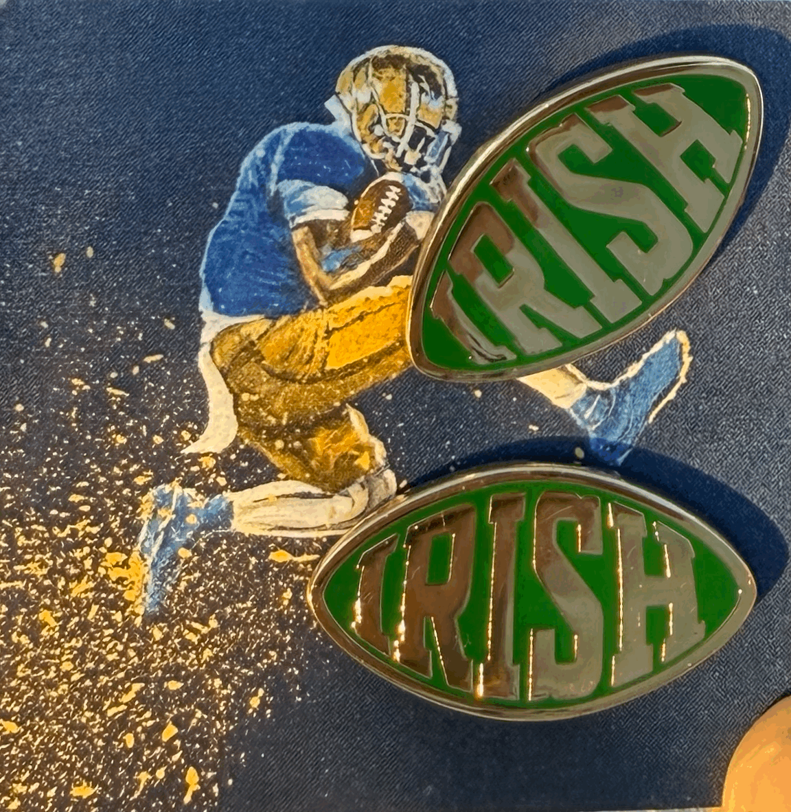 IRISH Enamel Pin (set of two)