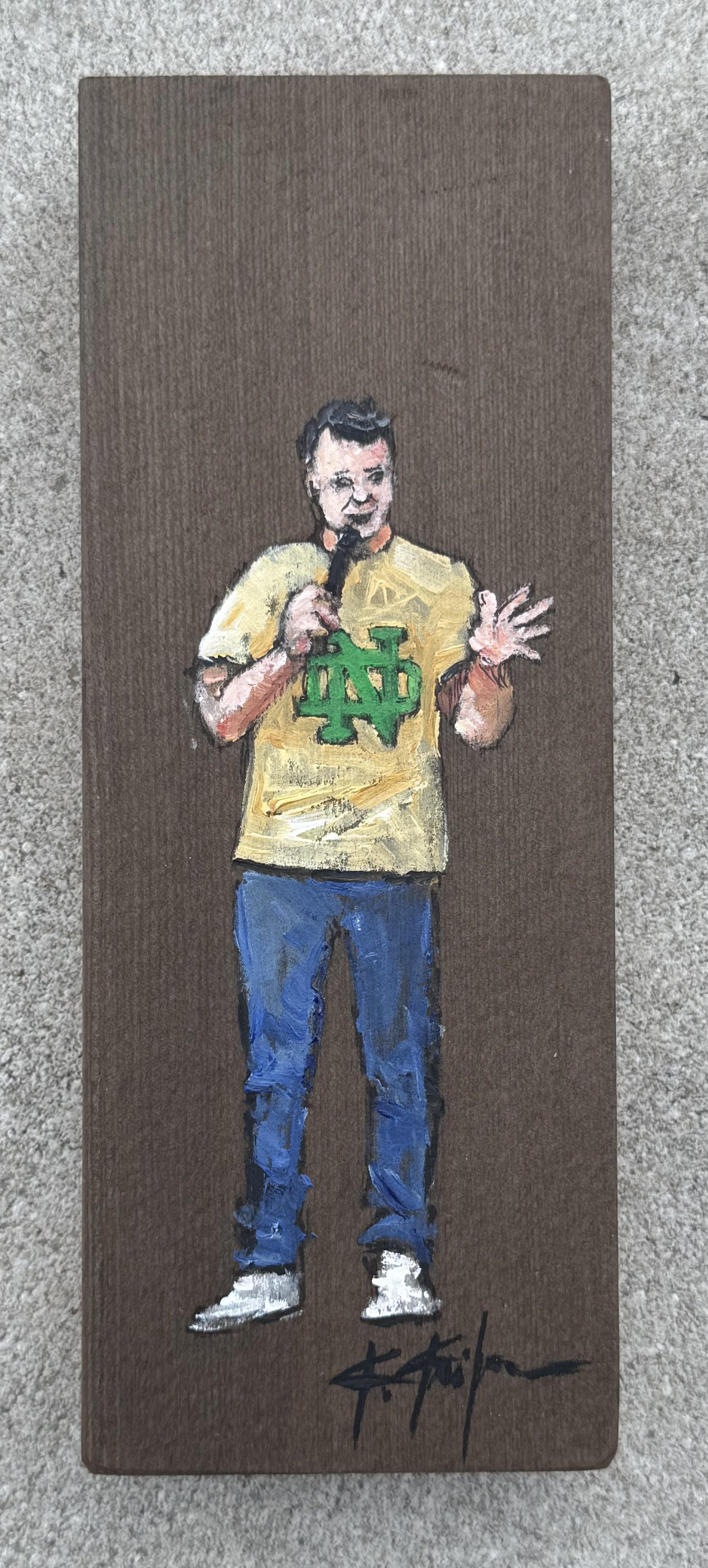 Shane Gillis, Notre Dame Fan