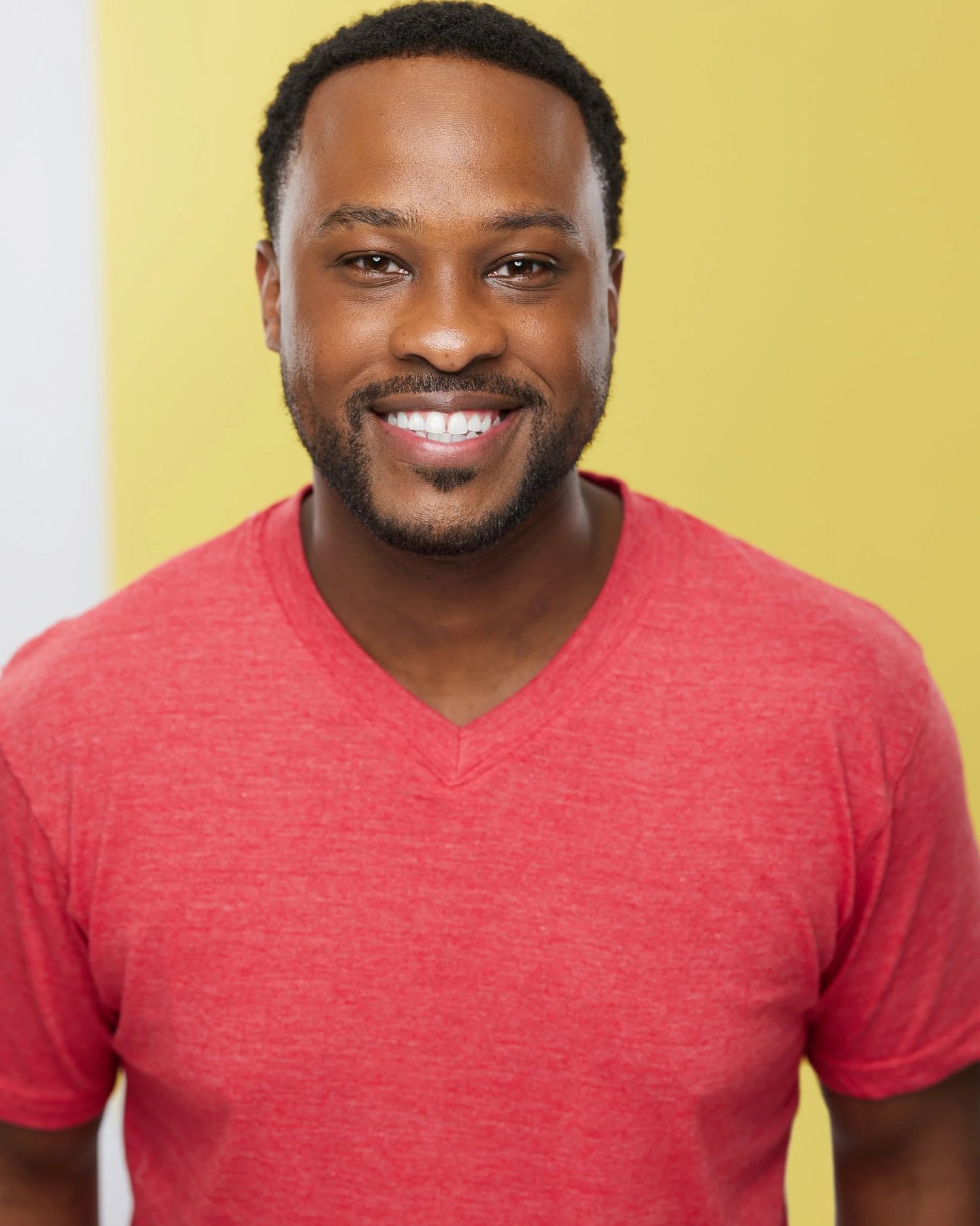 Charlotte theatrical actor headshot of Jeremiah Fewell by mjwphoto