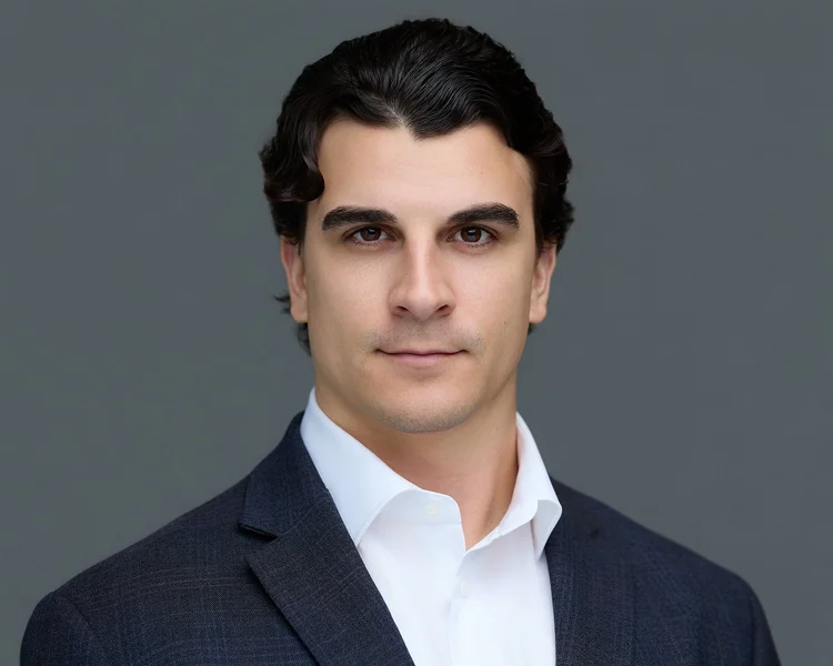 Premium corporate headshot of Bennett Schiro in Charlotte by mjwphoto