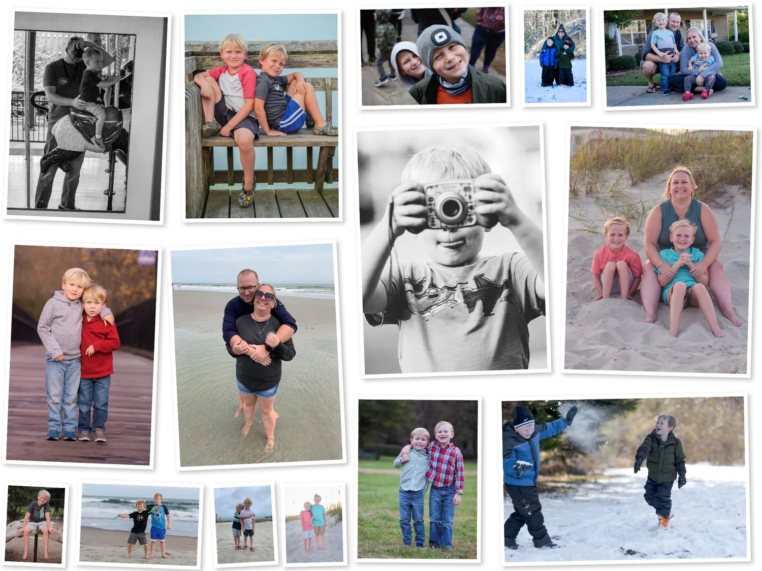 Family photos by Michael Wilson, the dad photographer who became a Charlotte headshot photographer
