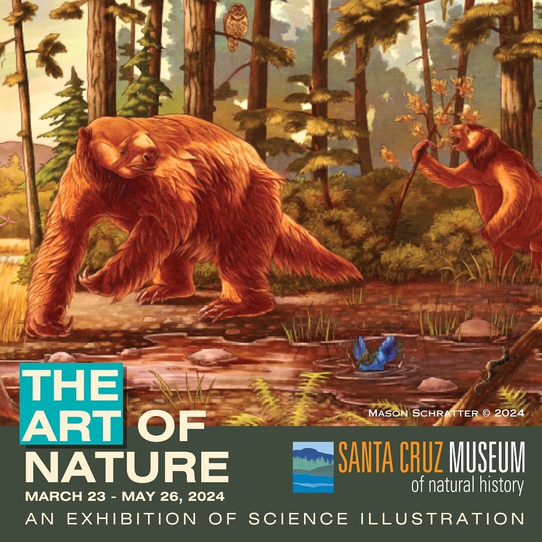 If you&rsquo;re in Santa Cruz over the next two months stop by to check out this exhibit at the Santa Cruz Museum of Natural History.  I&rsquo;ll have a piece on display alongside tons of other science and nature artists from the area.