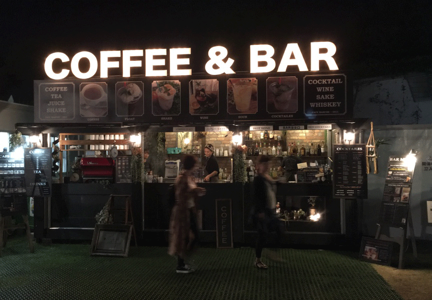 event cafe booth design cafemarche prodcts