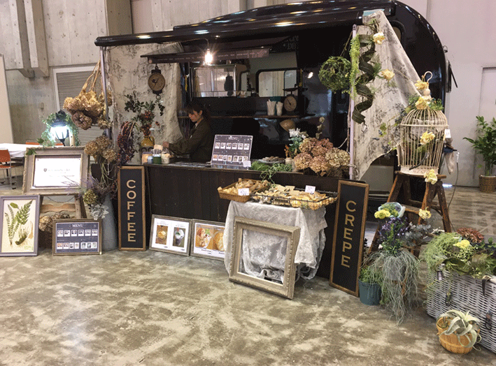 event cafe booth design cafemarche prodcts