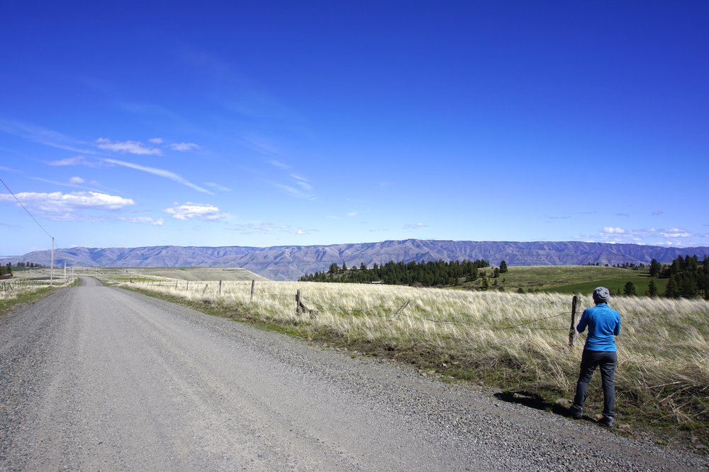 This back road provided wonderful scenery