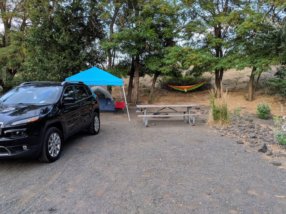 Campsite for two nights