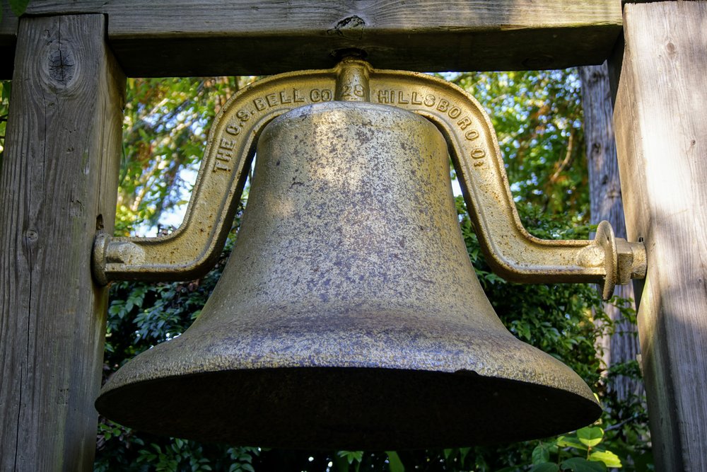 Bell at Scenic Beach State Park