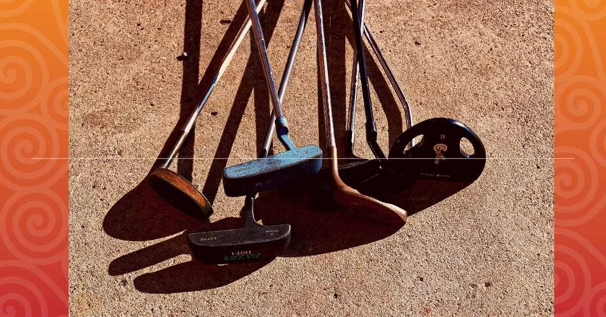 Set of golf clubs 