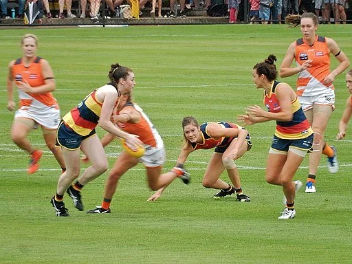  Crows and GWS playing AFLW 
