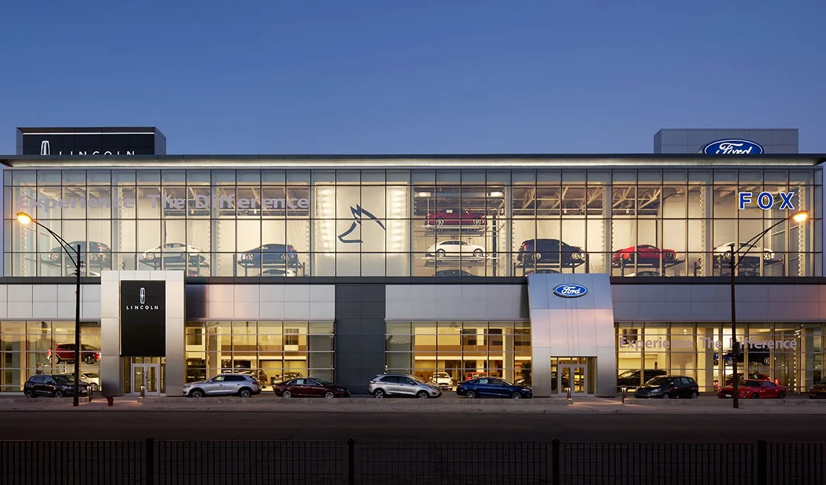 Fox Ford Lincoln Showroom